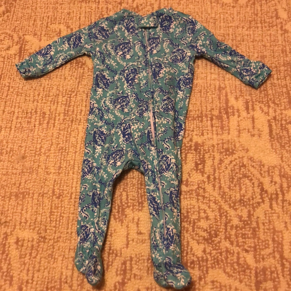 Lilly Pulitzer baby onesie EUC